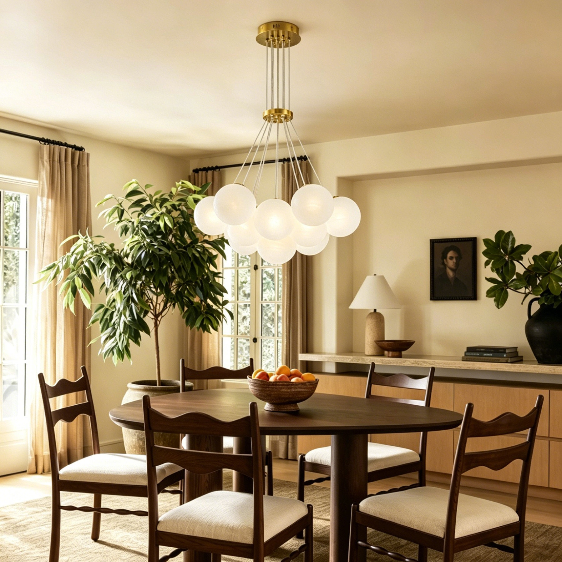 Willa Arlo™ Interiors Scituate 13 - Light Cluster Glass Bubbles
